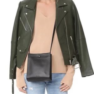 Steven Alan Camden Black Leather Crossbody